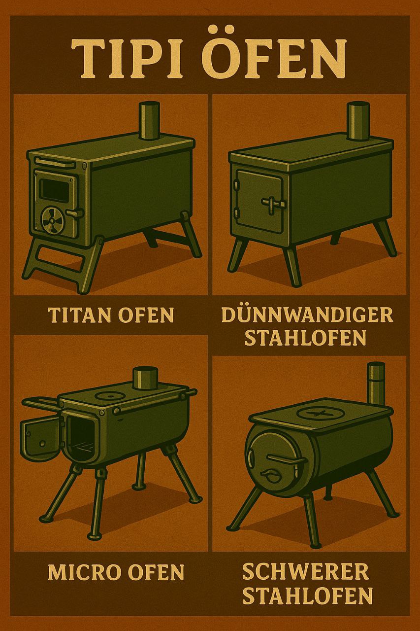 Tipi Ofen Ratgeber: Die vier wichtigsten Ofentypen im Überblick