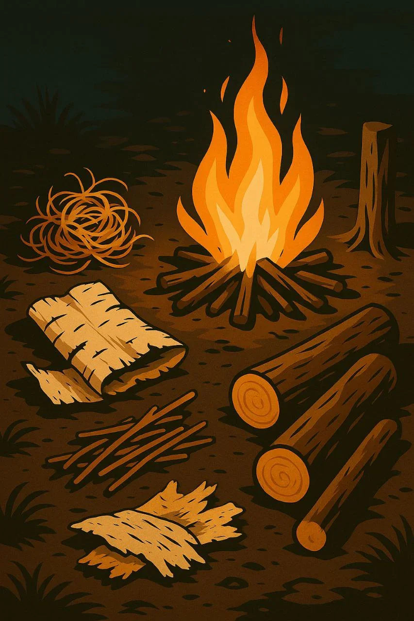 Draußen Feuer machen – so klappt es zuverlässig