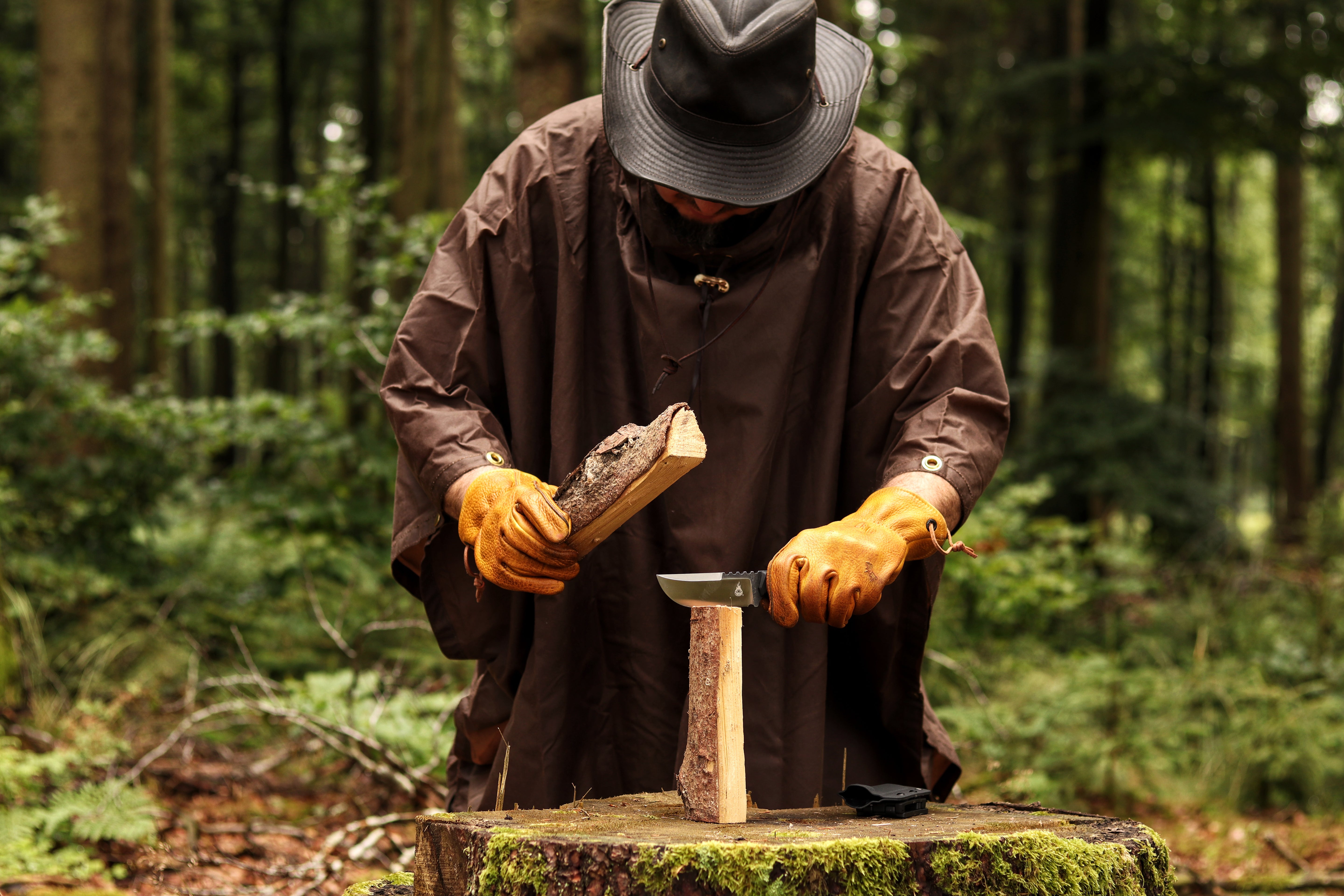 Side Kick Outdoor Messer + Kydexscheide mit Gürtelhalterung
