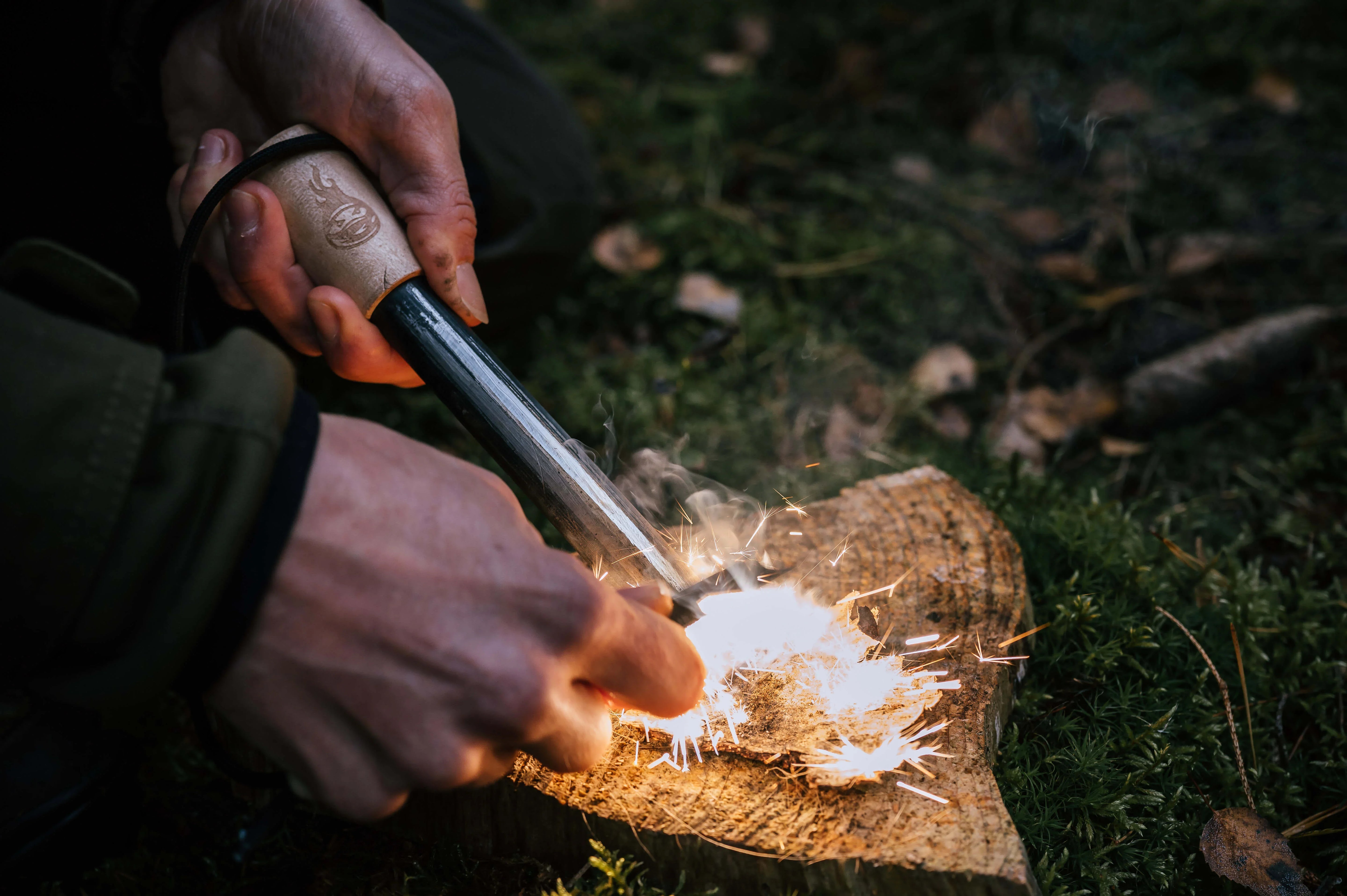 Outdoor Ninja The Legend XXXL Feuerstahl Funkenpflug