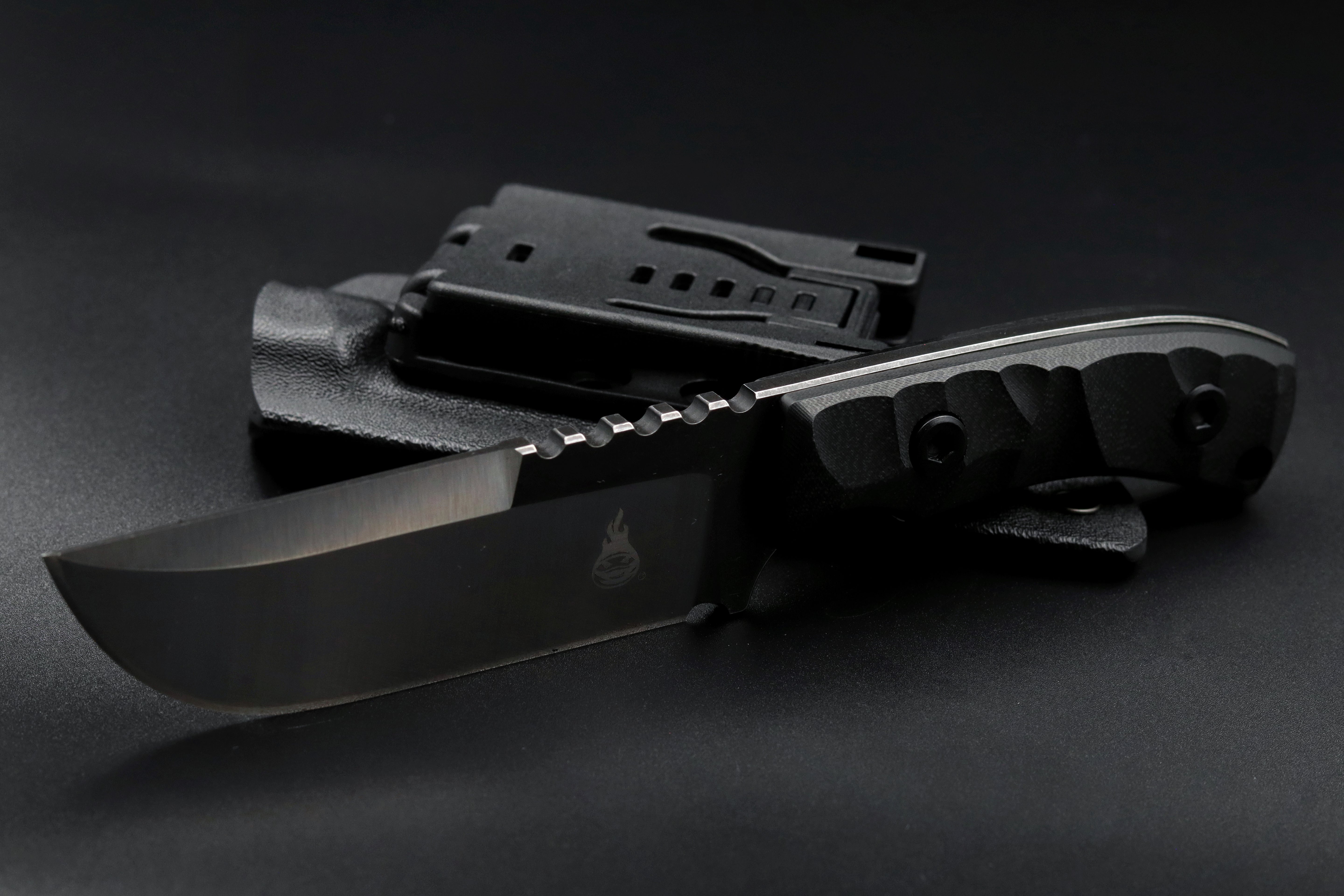 Side Kick Outdoor Messer + Kydexscheide mit Gürtelhalterung