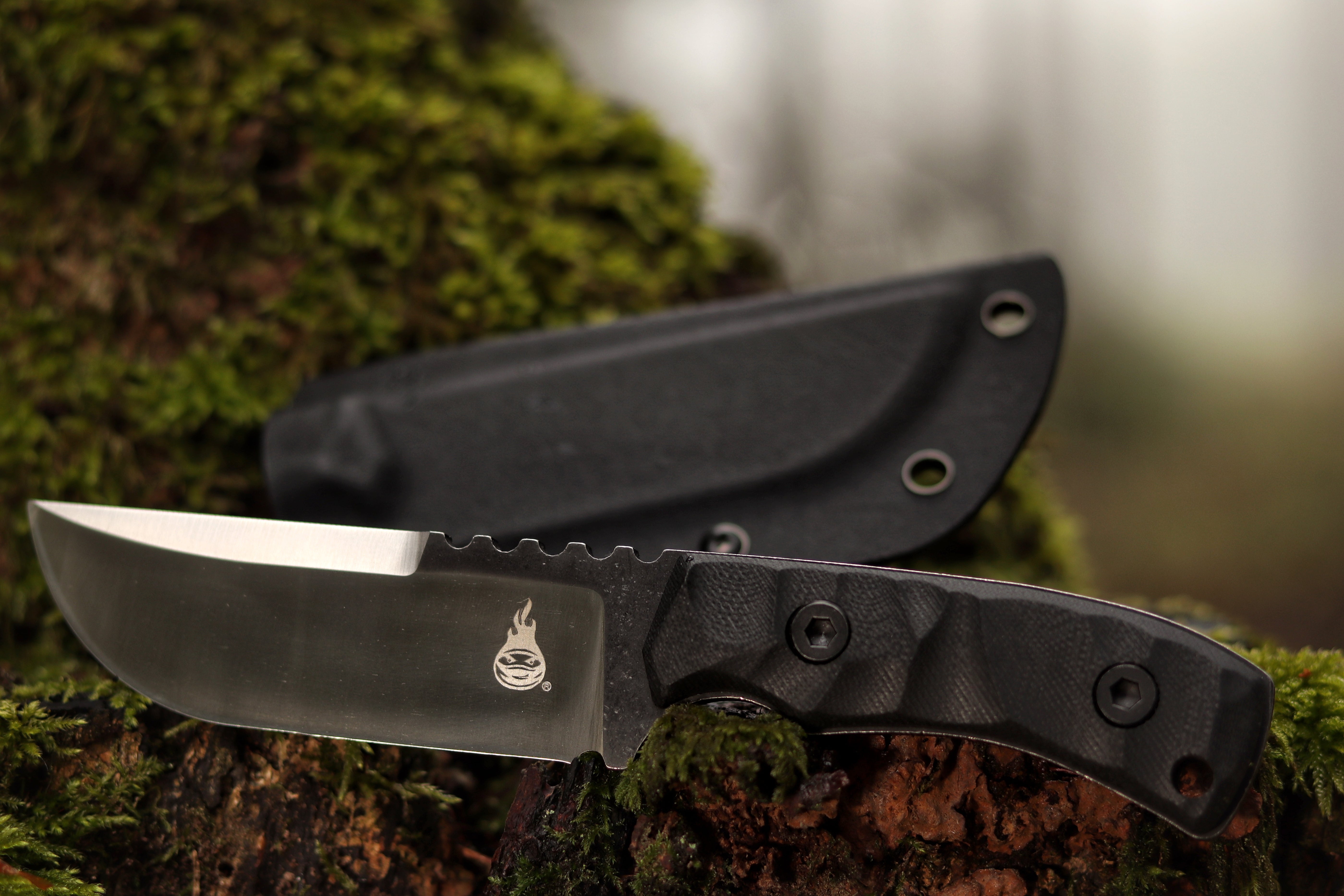 Side Kick Outdoor Messer + Kydexscheide mit Gürtelhalterung