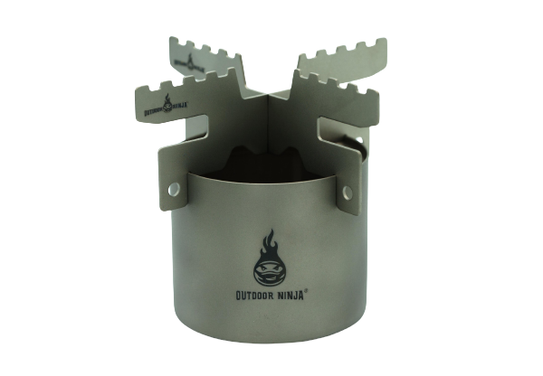 Spiritusbrenner The Burner von Outdoor Ninja mit Topfkreuz