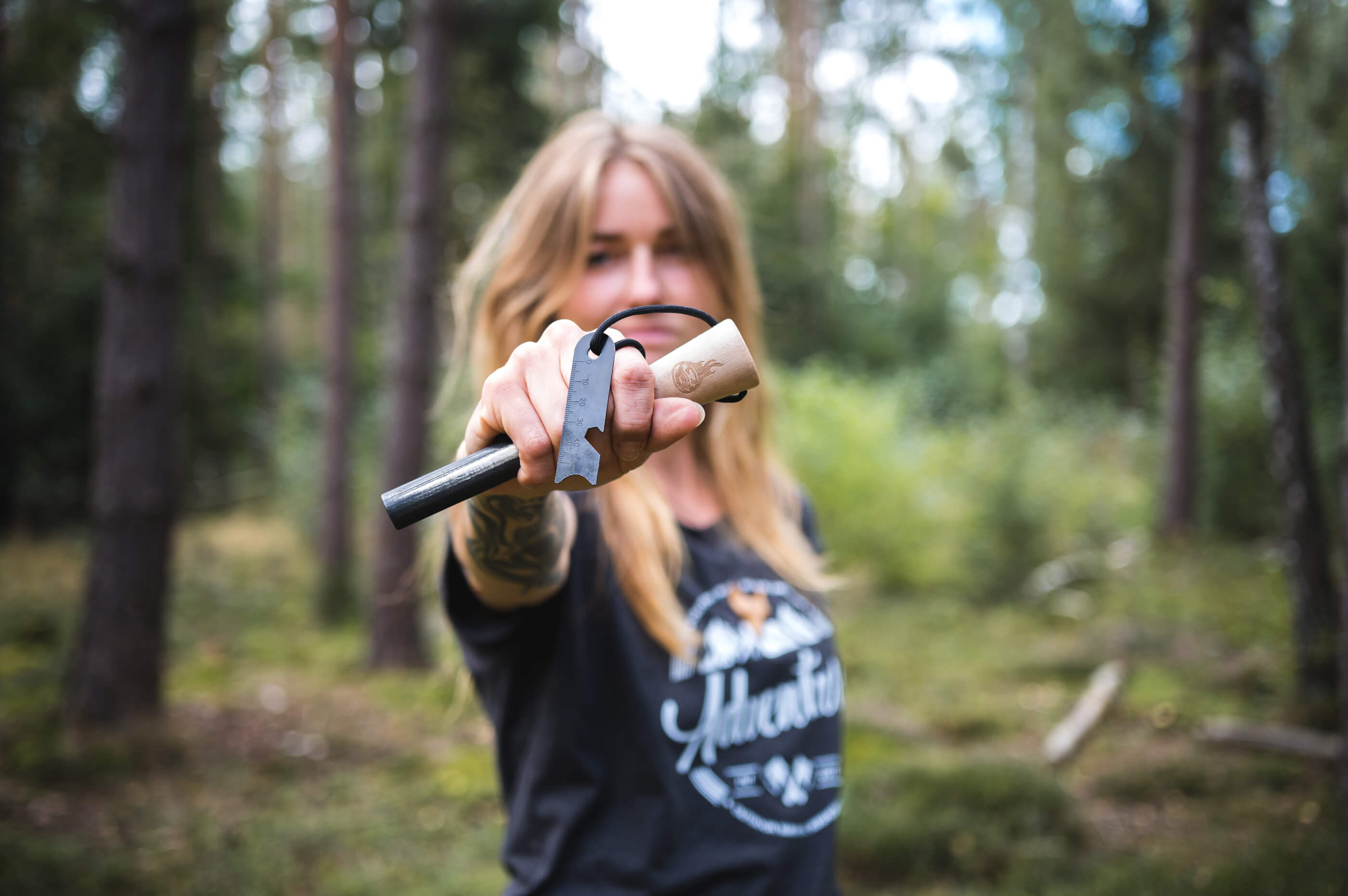 XXL Feuerstahl für Survival und Outdoor Abenteuer Outdoor Ninja