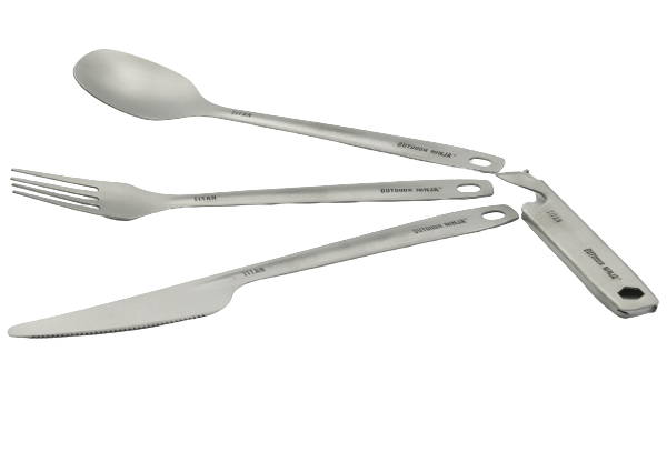 Titan Besteckset Ultra Light von Outdoor Ninja