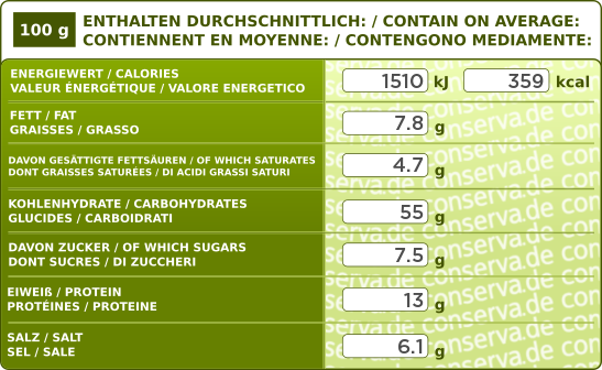 CONVAR™ Feldküche Erbseneintopf (100g)