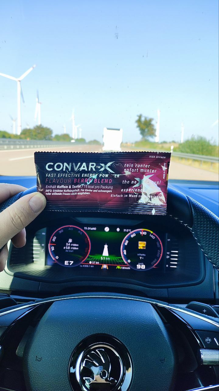 CONVAR-X Energiepulver Berry Blend (5g)