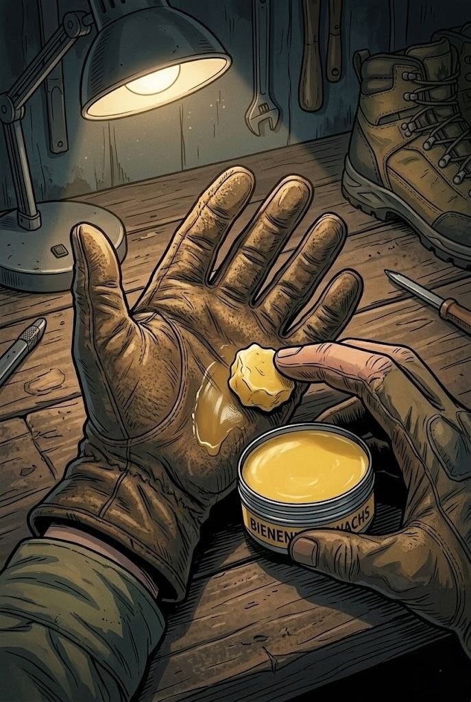 Lederhandschuhe pflegen