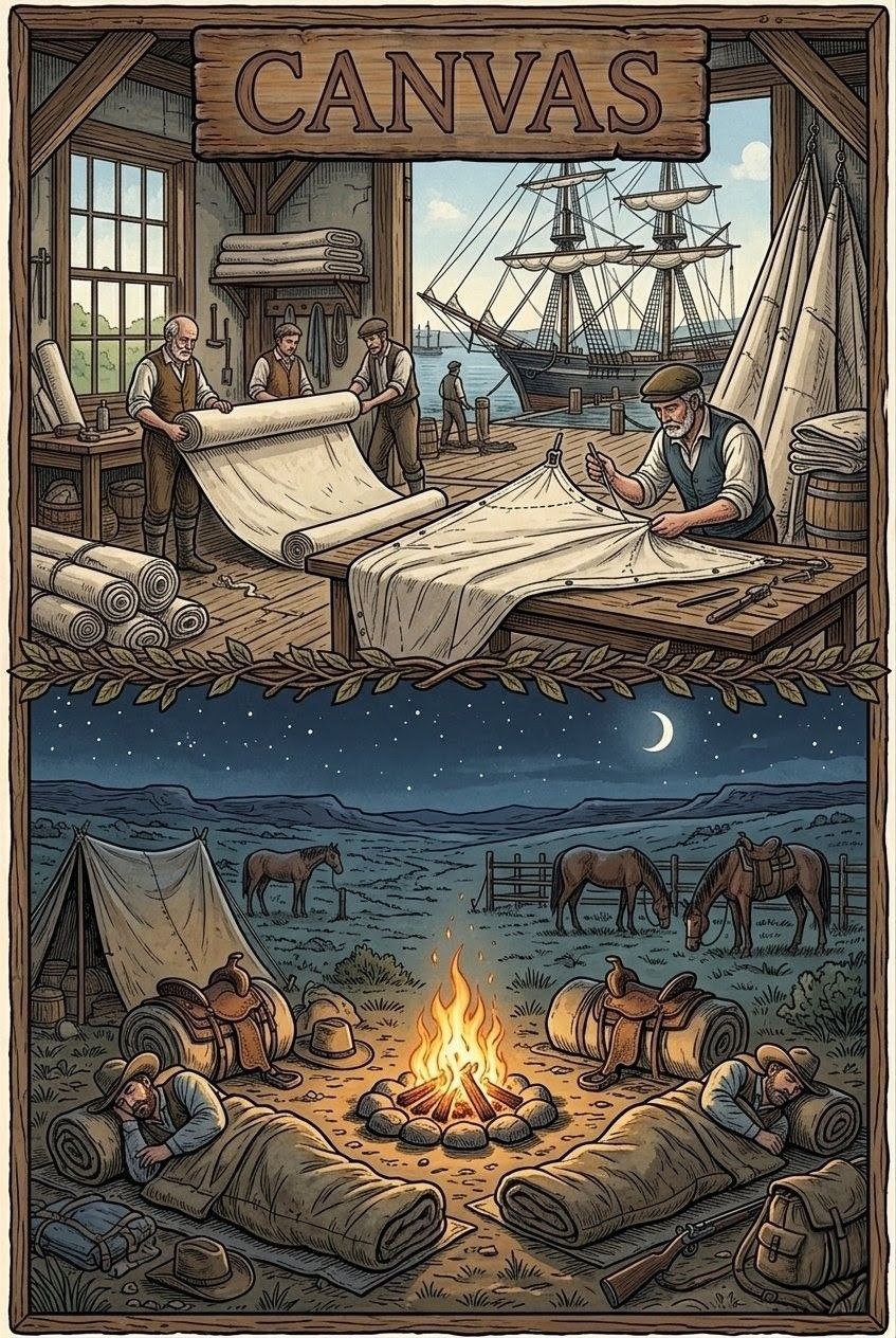 Outdoor Materialkunde Was steckt hinter Canvas Outdoor Ninja