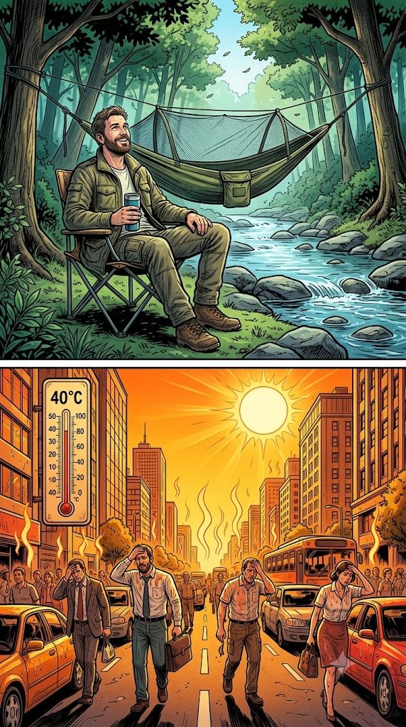 Outdoor Survival: Warum der Wald deine Klimaanlage ist und die unsichtbare Gefahr von Wurzelbrand