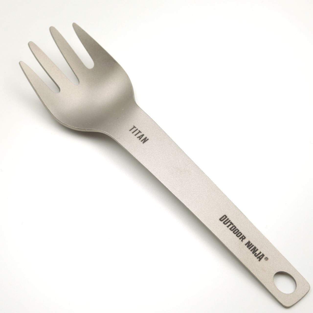 Titan Mini Besteckset Ultraleicht 39 g | 13 cm | Löffel, Gabel, Messer mit Flaschenöffner für Wandern, EDC & Camping