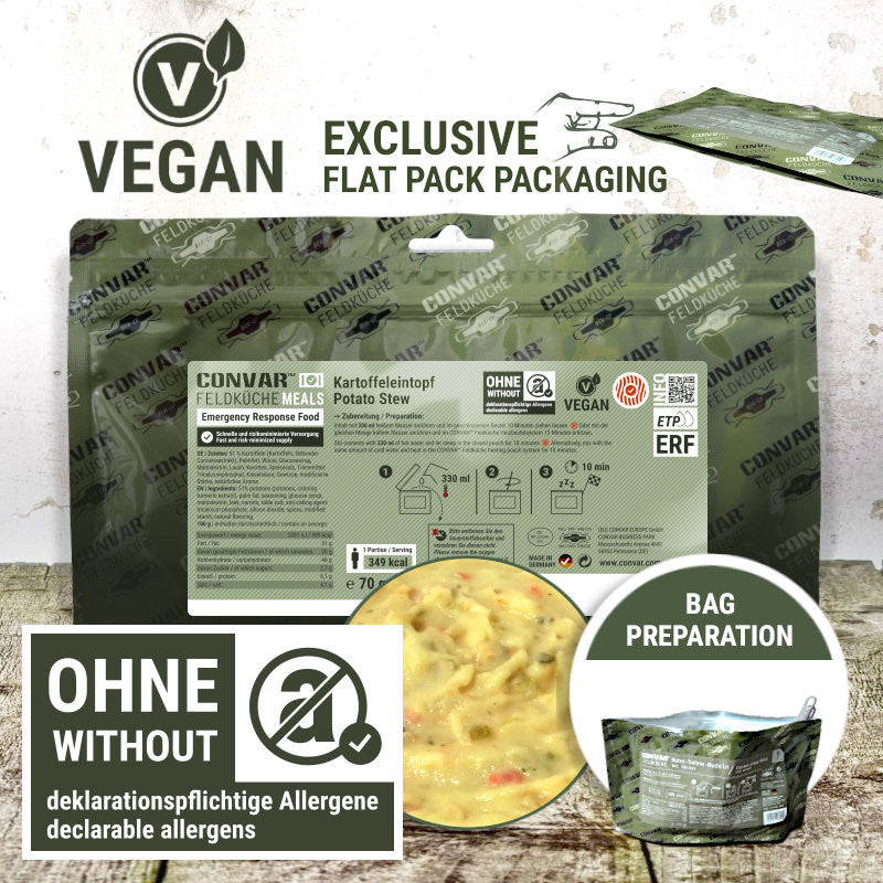 CONVAR™ Feldküche ERF VEGAN Kartoffeleintopf (OdA) (70 g)