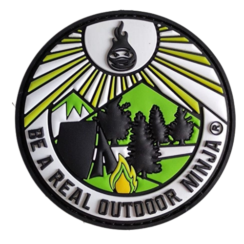 Be A Real Outdoor Ninja - Glow in the Dark Patch Der beliebte Patch